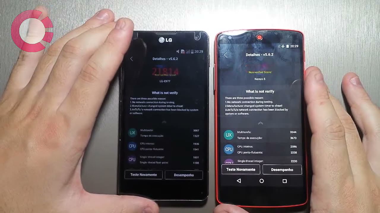 LG Optimus G vs Nexus 5 – DUELO ANTUTU BENCHMARK 🚀