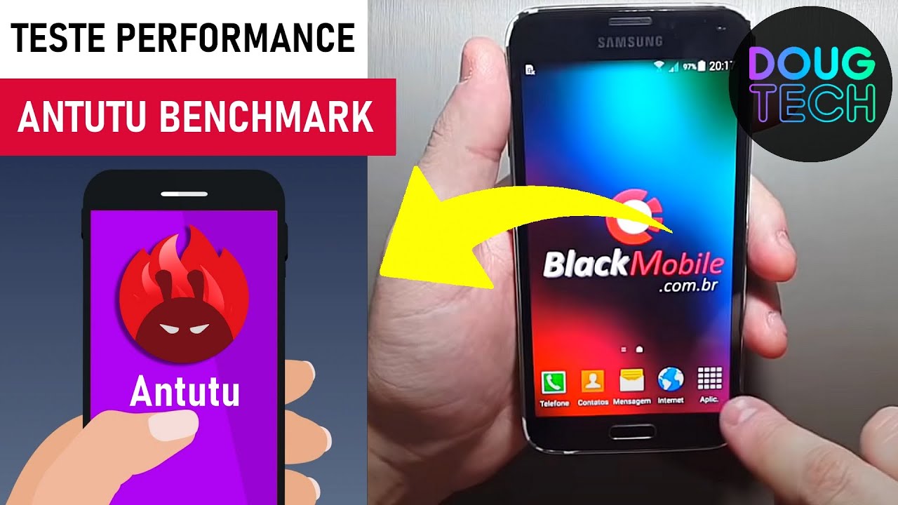 Teste ANTUTU BENCHMARK no Samsung Galaxy S5