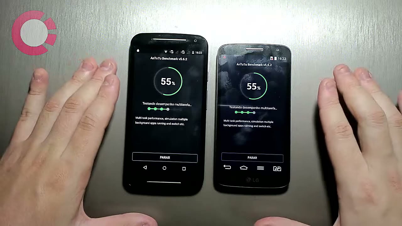 Motorola Moto G2 vs LG G2 Mini – DUELO ANTUTU BENCHMARK 🚀