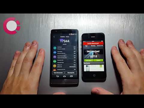 LG G3 Beat vs IPhone 4s – DUELO ANTUTU BENCHMARK 🚀