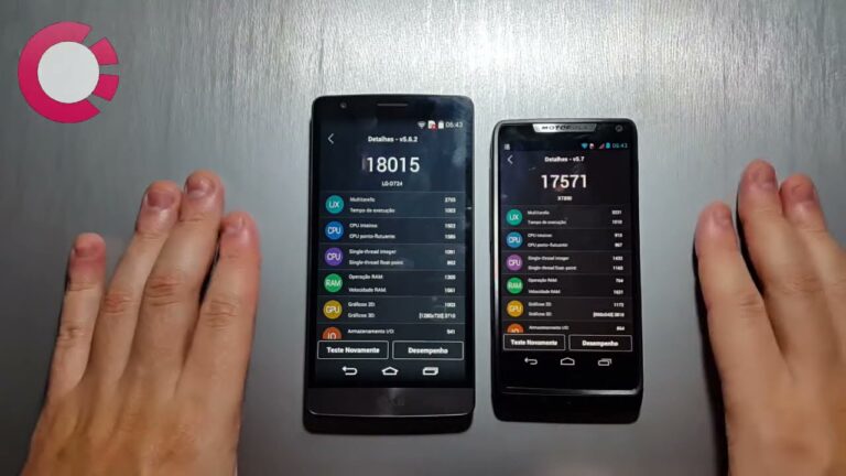 LG G3 Beat vs Motorola Razr i – DUELO ANTUTU BENCHMARK 🚀