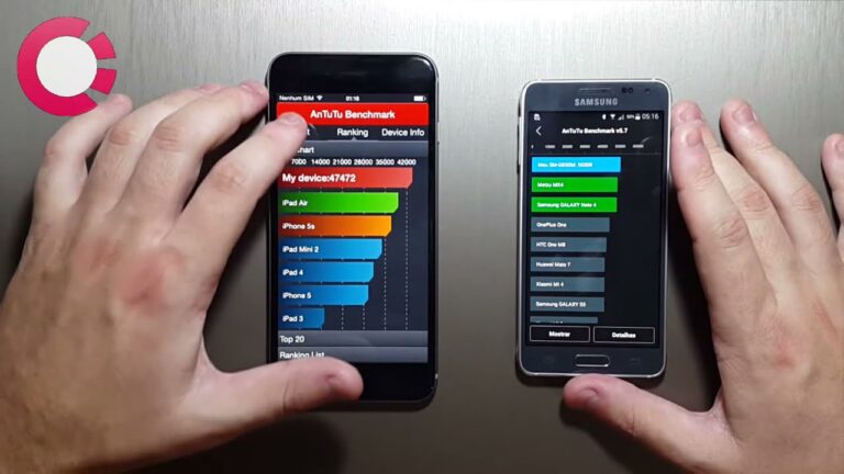 IPhone 6 Plus vs Samsung Galaxy Alpha – DUELO ANTUTU BENCHMARK 🚀