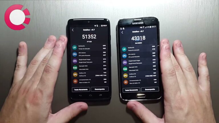 Motorola Moto Maxx vs Samsung Galaxy S5 – DUELO ANTUTU BENCHMARK 🚀