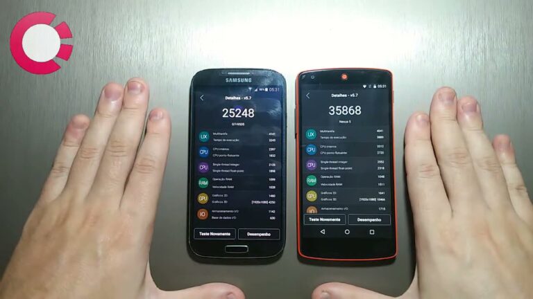 Samsung Galaxy S4 vs LG Nexus 5 – DUELO ANTUTU BENCHMARK 🚀