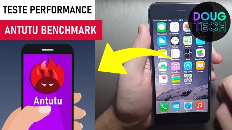 Teste ANTUTU BENCHMARK no iPhone 6 Plus