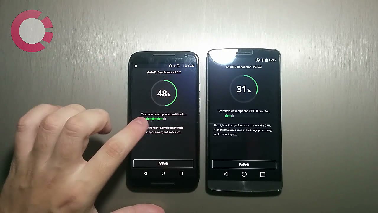 Motorola Moto X2 vs LG G3 – DUELO ANTUTU BENCHMARK 🚀