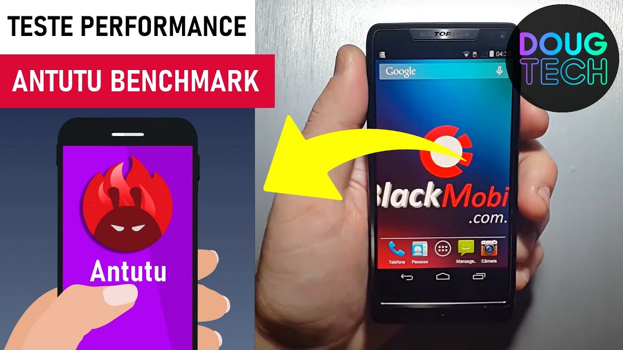 Teste ANTUTU BENCHMARK no Motorola Razr i