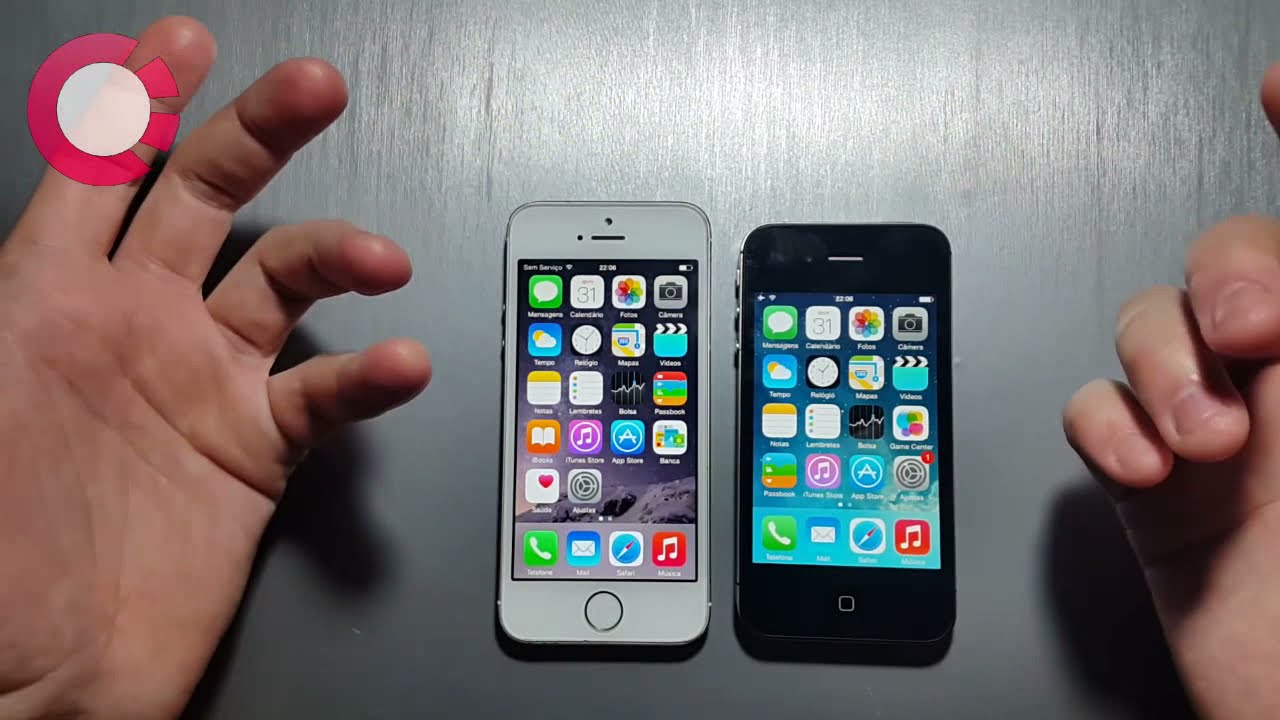 iPhone 5s vs iPhone 4s / Comparativo Rápido entre os Modelos