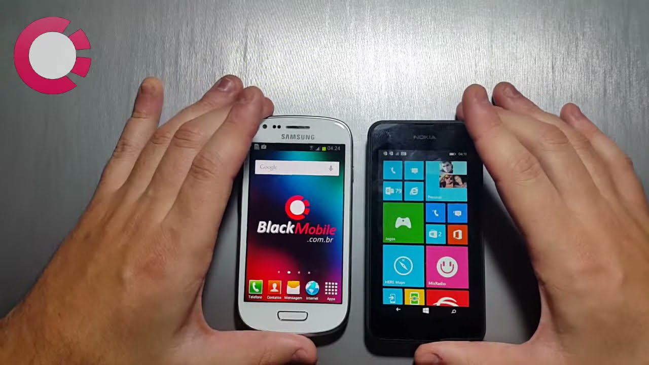 Samsung Galaxy S3 Mini vs Nokia 530 / Comparativo Rápido entre os Modelos