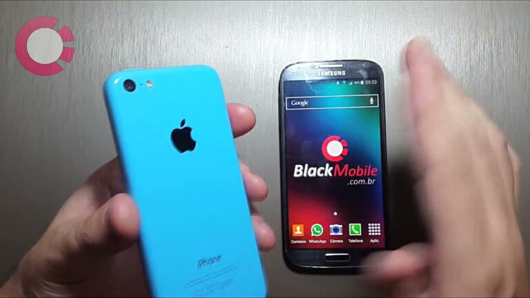 iPhone 5C vs Samsung Galaxy S4 / Comparativo Rápido entre os Modelos