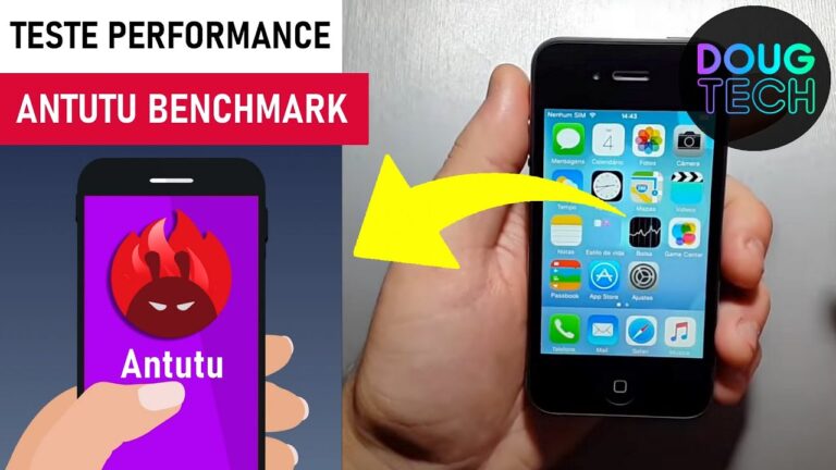 Teste ANTUTU BENCHMARK no iPhone 4s