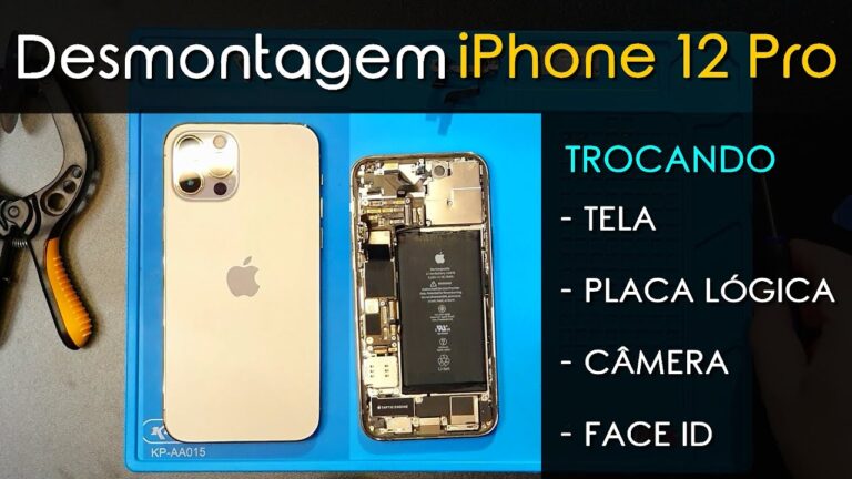 Tutorial Desmontagem iPhone 12 PRO (PASSO A PASSO)