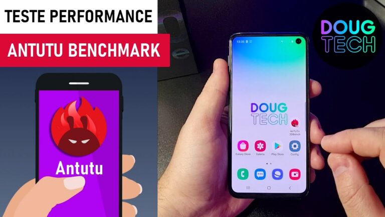 Teste ANTUTU BENCHMARK no Samsung Galaxy S10e