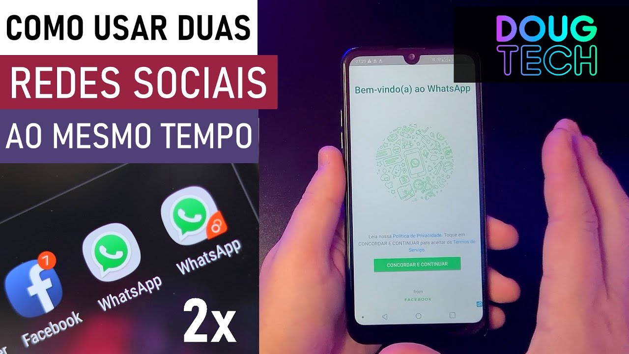 Como ter dois WhatsApp, Facebook e Instagram no LG