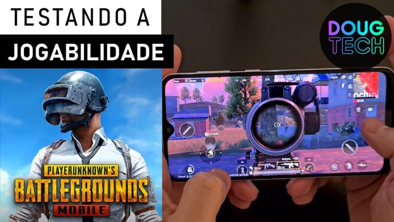 Jogando o PUBG no Samsung Galaxy A30s