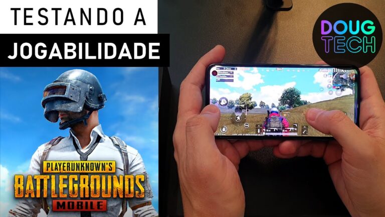 Jogando o PUBG no Samsung Galaxy S10e