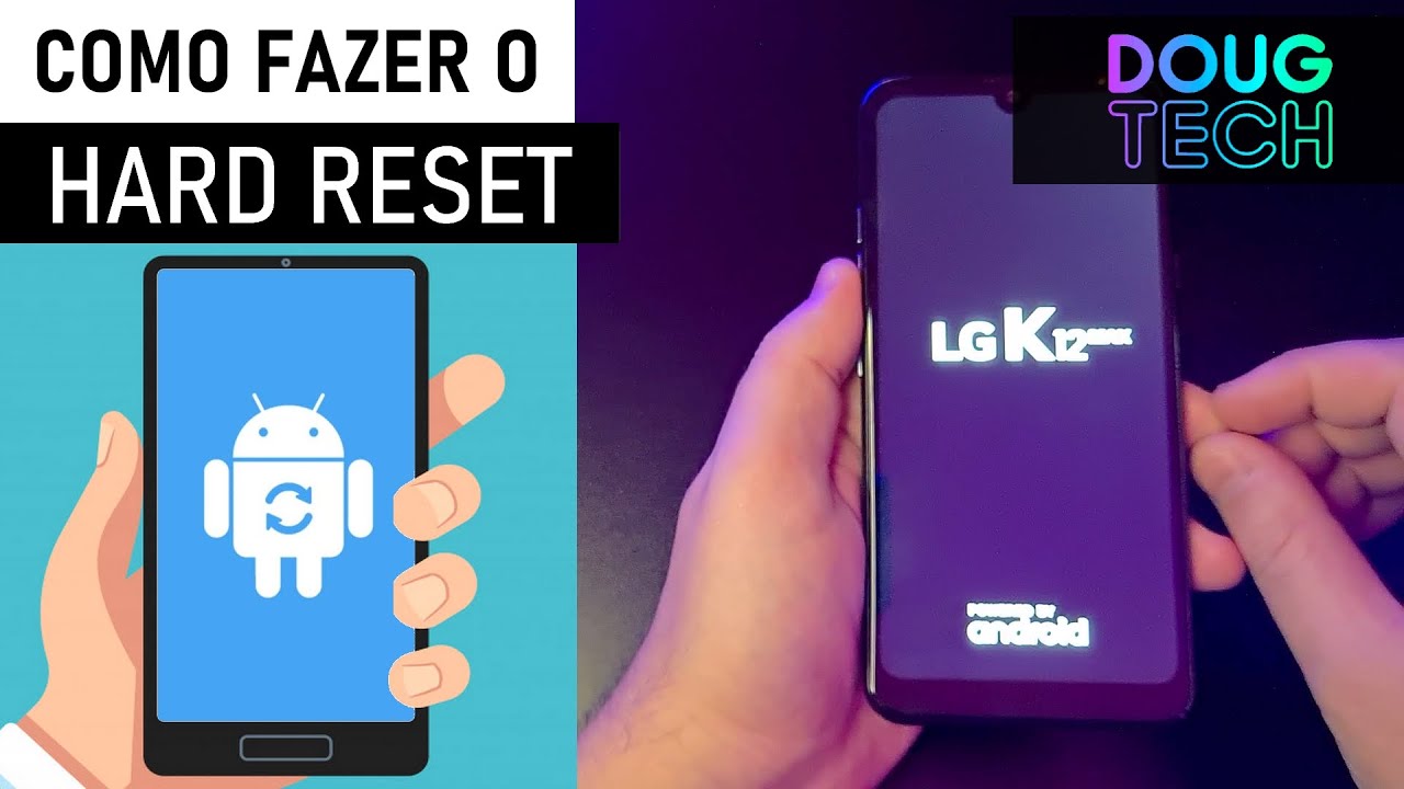 Como Fazer o HARD RESET no LG K12 Max (APAGAR TUDO)