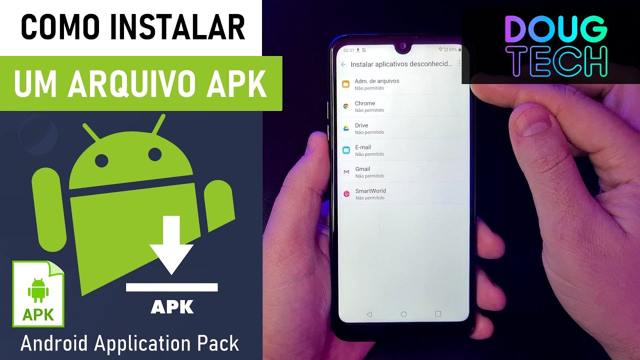 Como Autorizar Instalação de Arquivos APK no LG