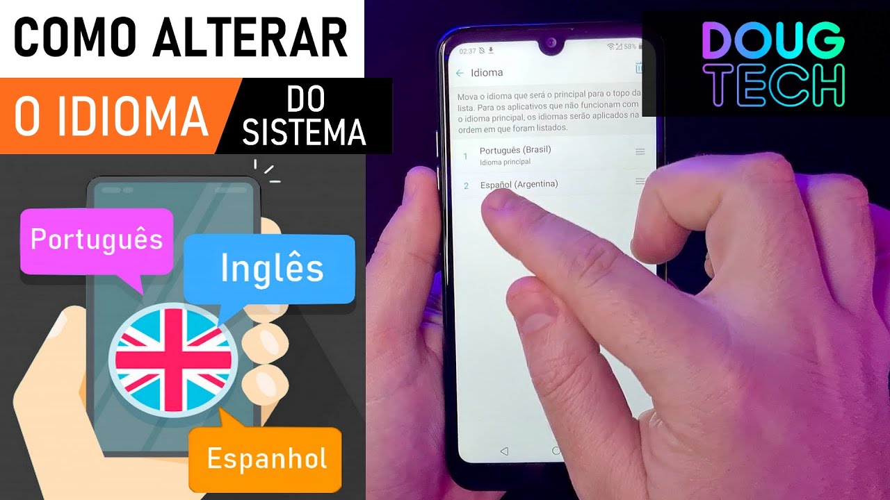 Como Alterar o IDIOMA do LG