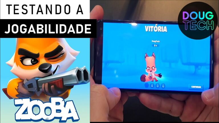 Jogando o ZOOBA no Samsung Galaxy S10e