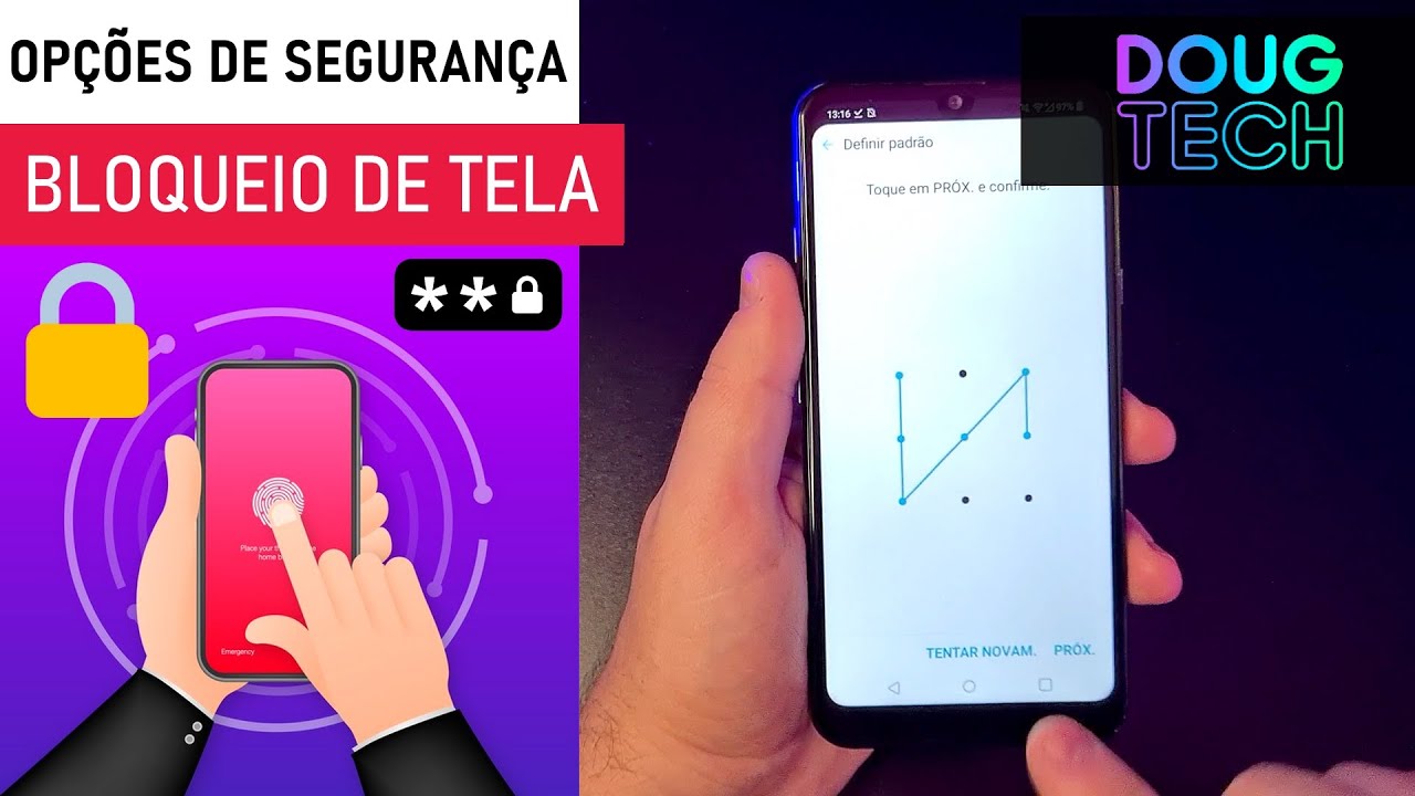 Como Colocar SENHA no LG