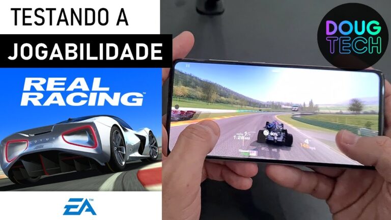 Jogando o Real Racing 3 no Samsung Galaxy A51