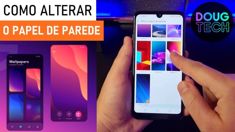 Como alterar o PAPEL de PAREDE no LG