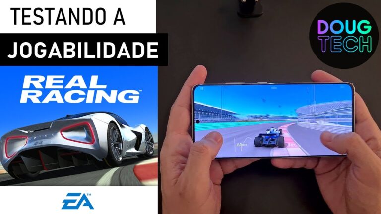 Jogando o Real Racing 3 no Samsung Galaxy S21 Ultra