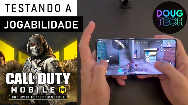 Jogando o Call of Duty no Samsung Galaxy S21 Ultra