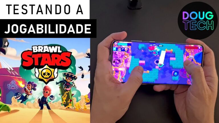 Jogando o Brawl Stars no Samsung Galaxy S21 Ultra