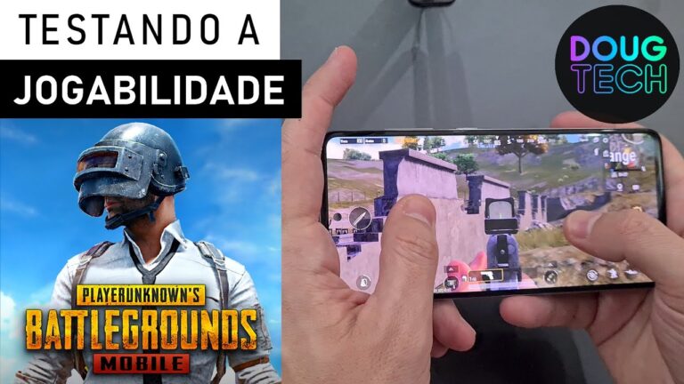 Jogando o PUBG no Samsung Galaxy A51