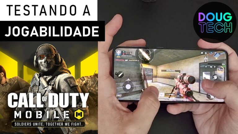 Jogando o Call of Duty no Samsung Galaxy S21