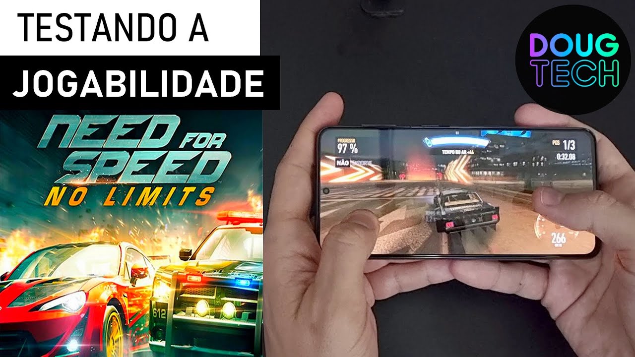 Jogando o Need For Speed No Limits no Samsung Galaxy S21