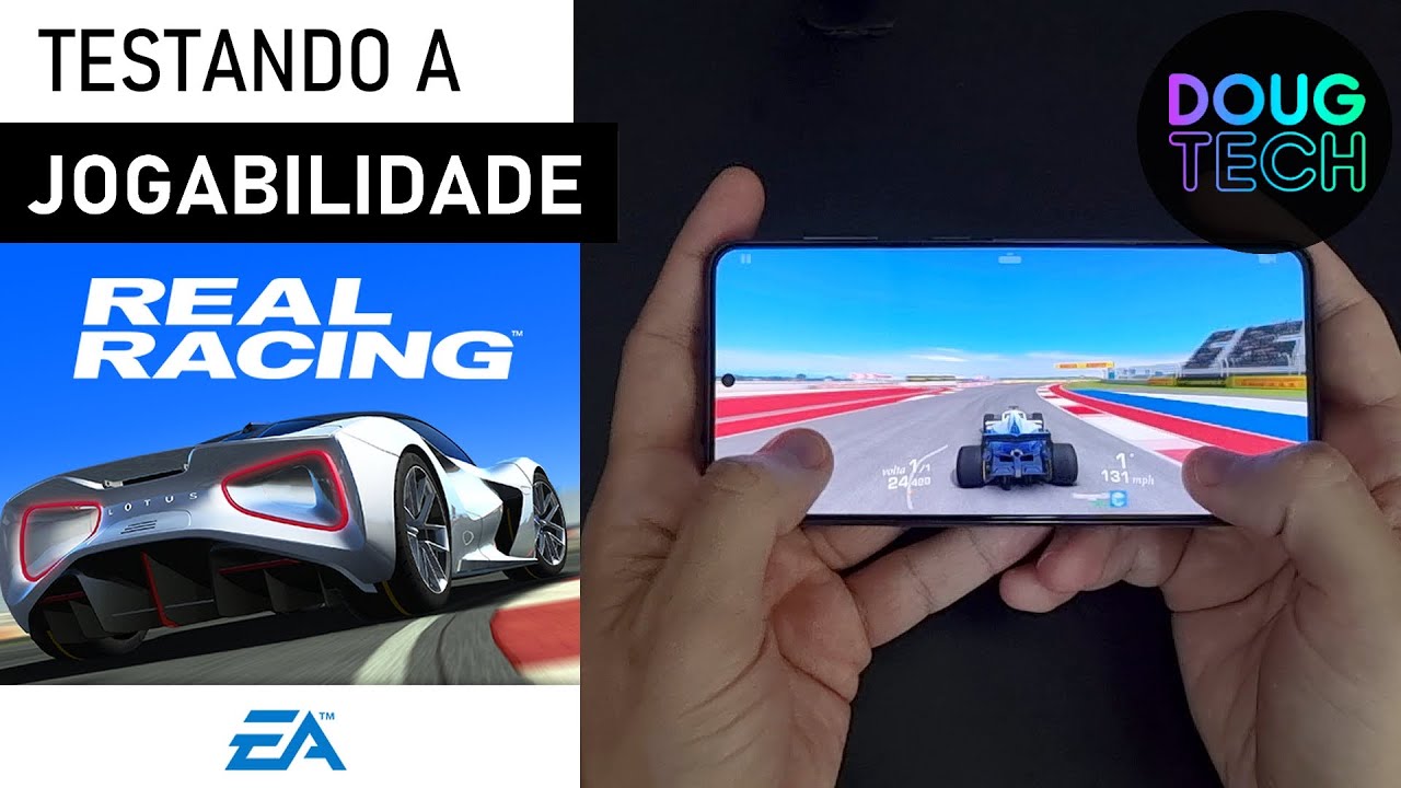 Jogando o Real Racing 3 no Samsung Galaxy S21