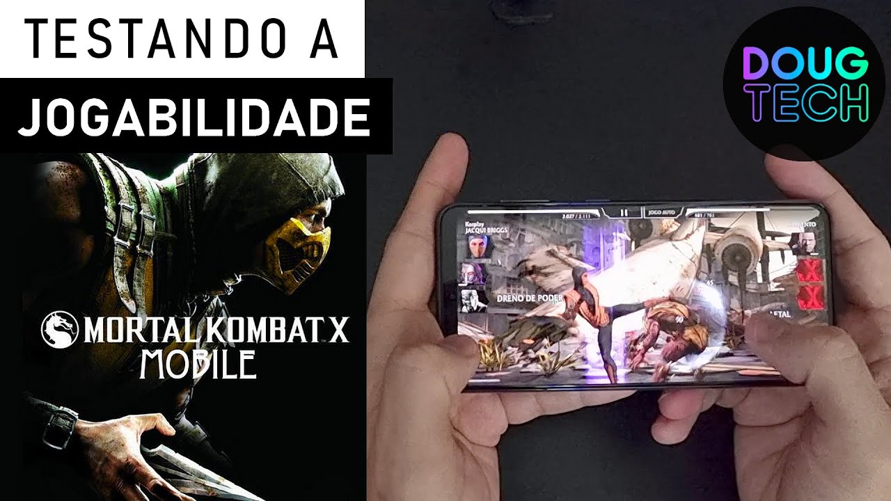 Jogando o Mortal Kombat no Samsung Galaxy S21