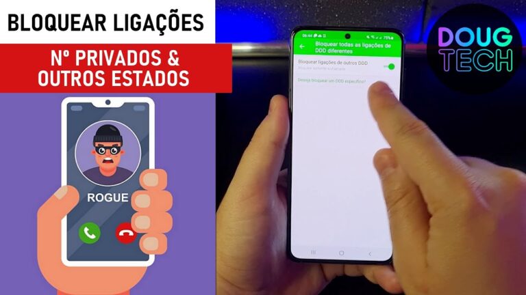 Como BLOQUEAR Ligações de Vendas/Golpes/Cobrança no Samsung