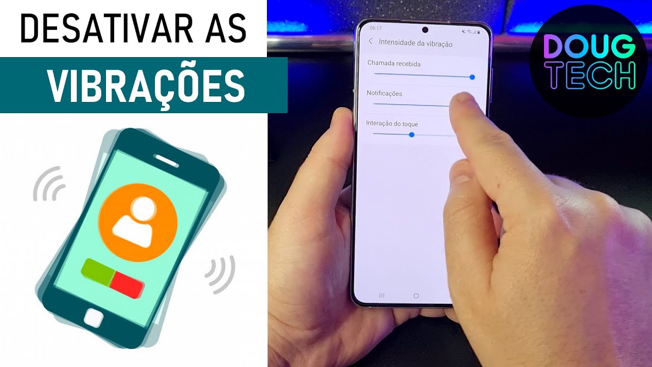 Como Ativar/Desativar as VIBRAÇÕES do Samsung