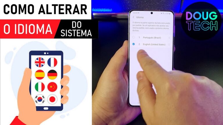 Como Alterar o IDIOMA do Samsung