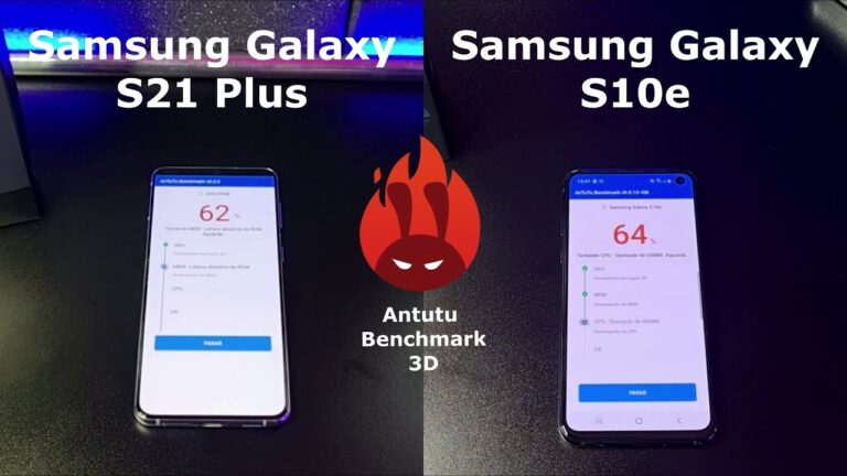 Samsung Galaxy S21 Plus vs Samsung Galaxy S10e – DUELO ANTUTU BENCHMARK 🚀