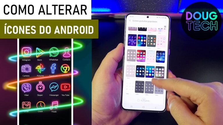 Como alterar os ÍCONES do Android no Samsung