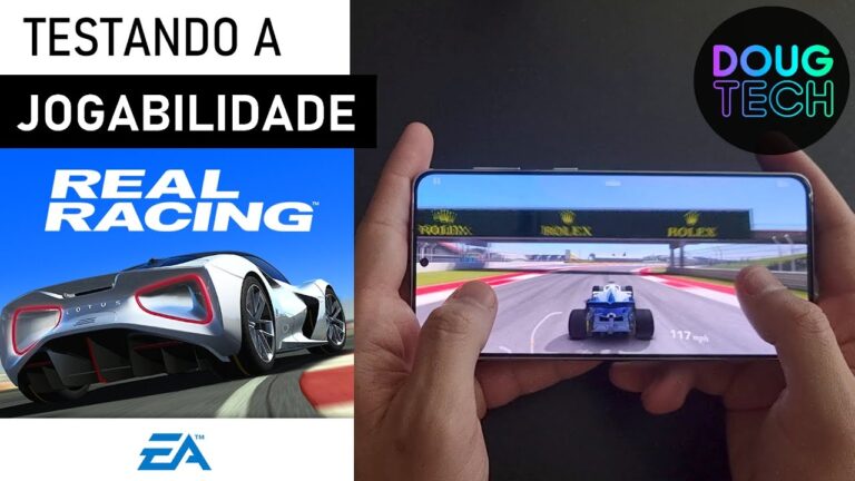 Jogando o Real Racing 3 no Samsung Galaxy S21 Plus