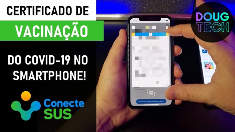 Certificado de Vacinação (Covid-19) no iPhone ou Android. Substitui o PAPEL! Como Fazer?