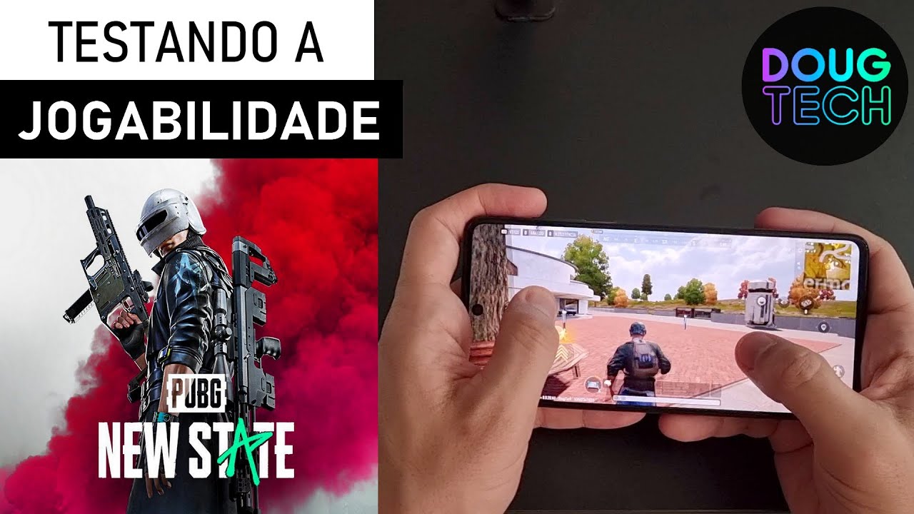 Jogando o PUBG New State no Samsung Galaxy A71