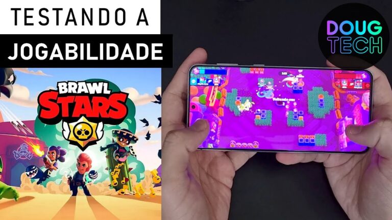 Jogando o Brawl Stars no Samsung Galaxy S21 Plus