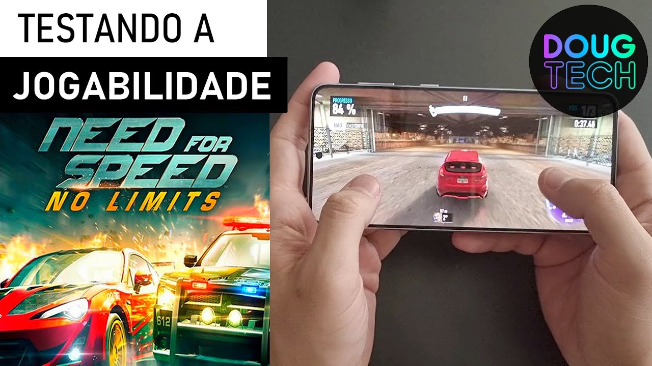 Jogando o Need For Speed No Limits no Samsung Galaxy S21 Plus