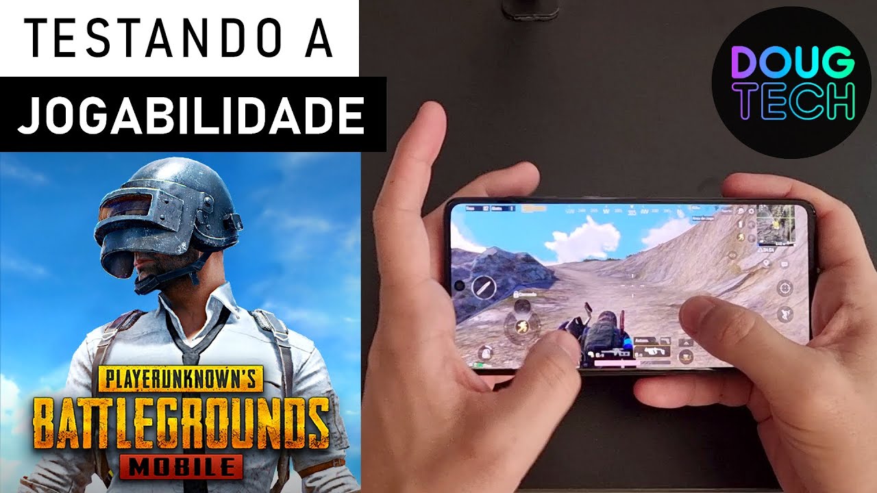 Jogando o PUBG no Samsung Galaxy A71