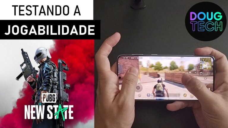 Jogando o PUBG New State no Samsung Galaxy S21 Plus