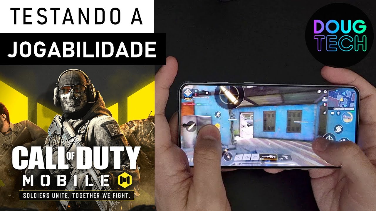 Jogando o Call of Duty no Samsung Galaxy S21 Plus