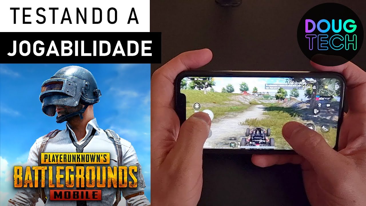 Jogando o PUBG no iPhone XR