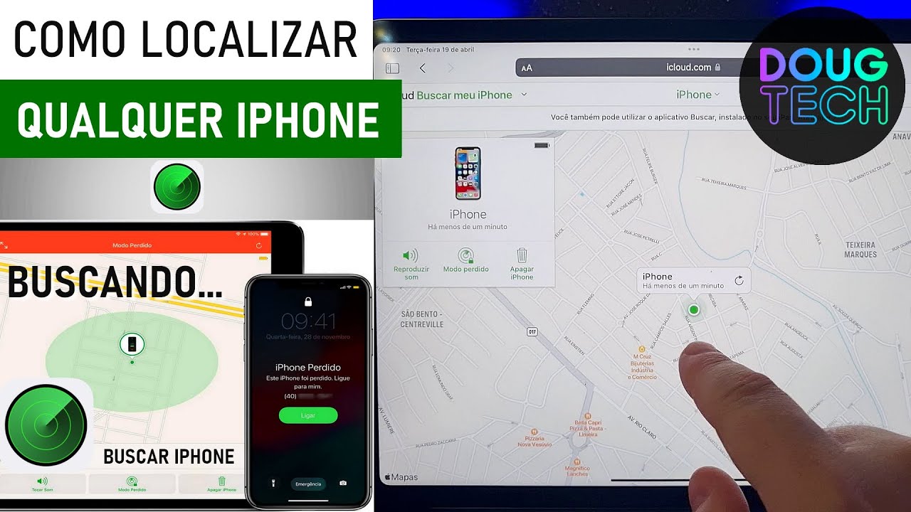 PERDEU O iPhone? Veja Como LOCALIZA-LO! (🔍PASSO A PASSO)